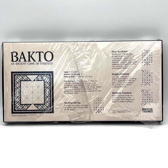 Bakto An Ancient Game of Strategy Board Game For 2 Players Age 8+ By Bagicha New - Picture 2 of 13